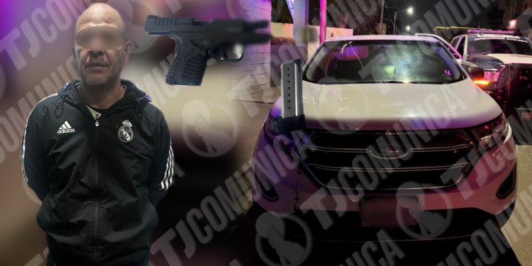 Detienen a hombre por posesión de arma4 de fuego en la colonia Madero