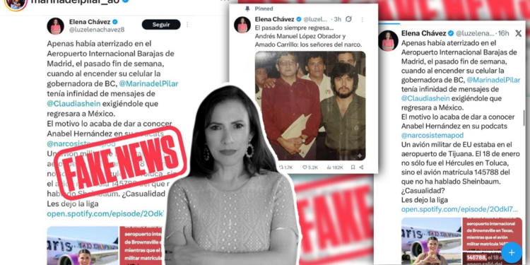 Elena Chávez: la reina de las fake news y la desinformación.