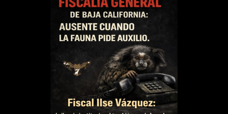 “PROFEPA en BC: ausente cuando la fauna pide auxilio”: colectivos animalistas exigen a la FGE seguimiento a casos de violencia contra animales