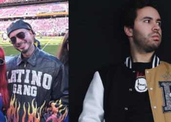 De la Zona Norte de Tijuana para el mundo: el diseñador tijuanense Kiko Báez le creó al cantante J Balvin una chamarra que lució en el Super Bowl