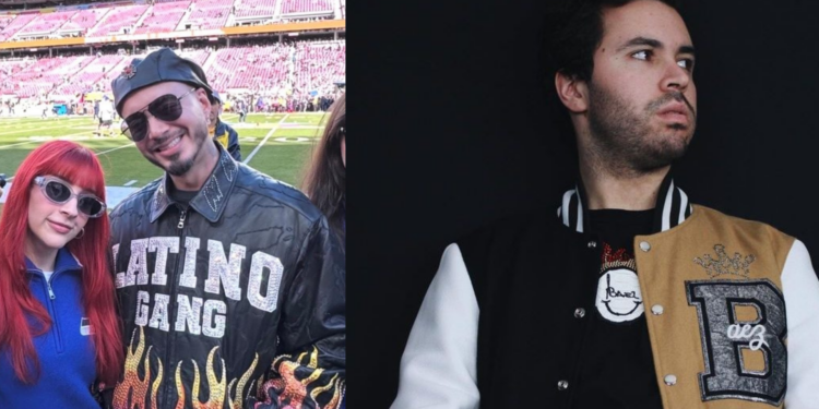 De la Zona Norte de Tijuana para el mundo: el diseñador tijuanense Kiko Báez le creó al cantante J Balvin una chamarra que lució en el Super Bowl