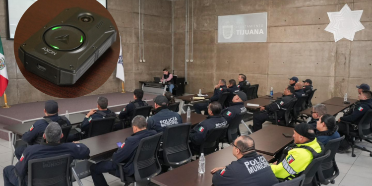 Tijuana refuerza transparencia con nuevas cámaras Body 3 en policías municipales