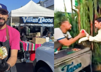 Conoce a Víctor Villa, el taquero de raíces michoacanas que participó en el medio tiempo de Bad Bunny