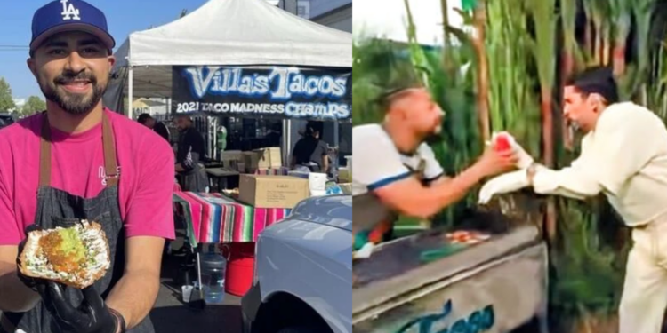 Conoce a Víctor Villa, el taquero de raíces michoacanas que participó en el medio tiempo de Bad Bunny