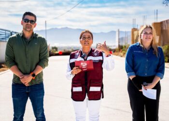 Con obras de pavimentación, Gobierno de Ensenada transforma comunidades del sur de la ciudad