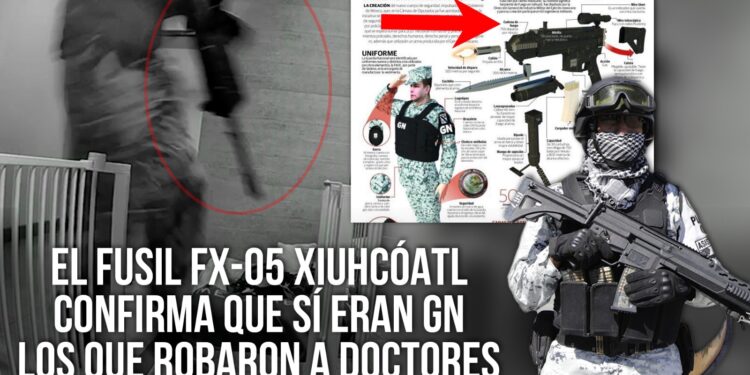 Investigación confirma que sí eran guardias nacionales los que robaron a médicos y fueron captados en video en la colonia Chapultepec, en Tijuana