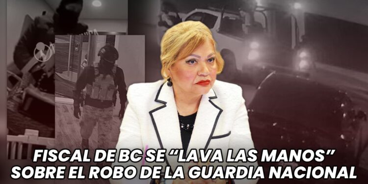 “No puedo emitir ninguna opinión”: Fiscal de BC se lava las manos sobre el robo de la Guardia Nacional a médicos y le echa “la bolita” a la FGR