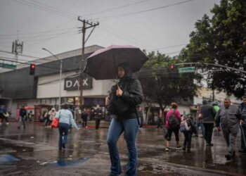 Lluvias y bajas temperaturas se hacen presentes en Tijuana