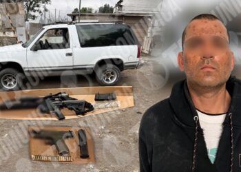 FESC atora a hombre con fusil y pistola en Tijuana