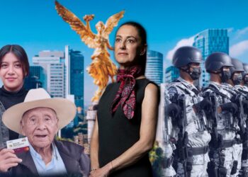 Sheinbaum se mantiene con 72.8 % de aprobación, superior a la de sus antecesores en el cargo