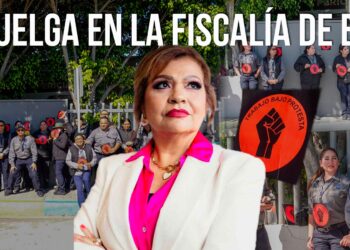 Se manifiestan contra la fiscal; exigen mejores salarios y condiciones laborales