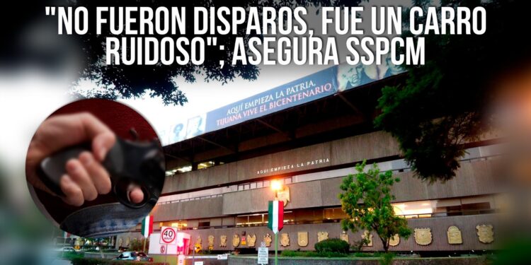 No fueron balazos, fue un auto ruidoso que pasaba por la zona, confirma ayuntamiento de Tijuana