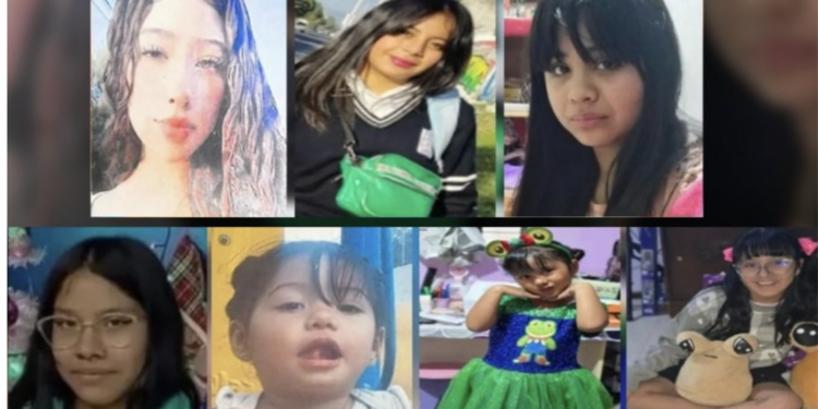 Desaparecen siete menores en el Estado de México; una niña de dos años entre las víctimas.