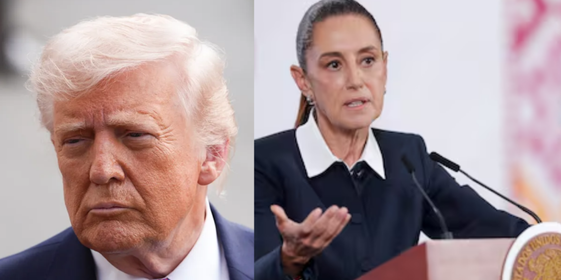Trump insiste en que Sheinbaum “no debería haber rechazado” su “ayuda” contra los cárteles del narcotráfico; la presidenta ya le respondió: “La soberanía no se negocia”