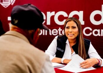 Promueve Claudia Agatón gobierno cercano a la gente en Jornada de Gabinete en Campo en el Ex Ejido Ruiz Cortines