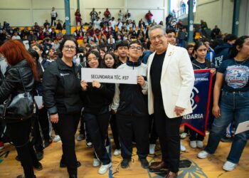 Encabeza la presidenta municipal Rocío Adame premiación de los Juegos Deportivos Escolares de Educación Básica en Playas de Rosarito