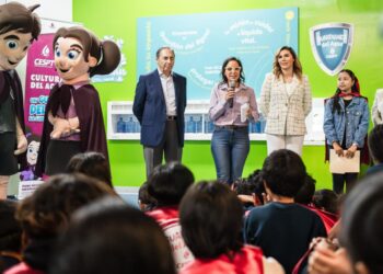 FOMENTA CESPT LA CONCIENCIA SOBRE EL CUIDADO DEL AGUA EN NIÑAS Y NIÑOS CON ESPACIO INTERACTIVO EN EL TROMPO