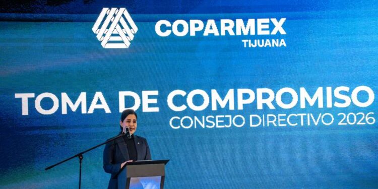 Elisa Ibáñez Aldana asume como primera presidenta de COPARMEX Tijuana
