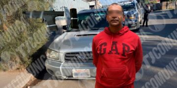 Policía Municipal detiene a hombre armado y con vehículo con predenuncia de robo en Valle Verde