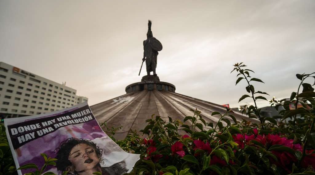 Así luce Zona Río tras la marcha del Día Internacional de la Mujer