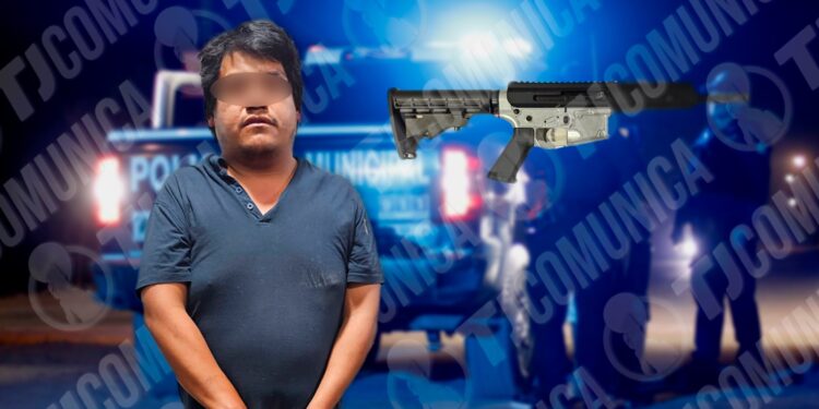 “Me reclutaron hace un mes”, les dijo a la Unidad Táctica de Tijuana cuando fue sorprendido con un fusil
