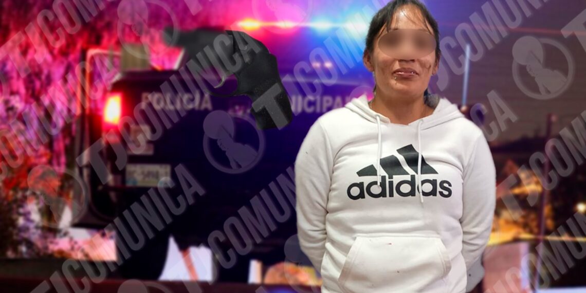 Salió bélica: municipales detienen a mujer con corta