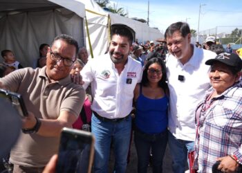 Se reúnen Ayala y Noroña con más de 4 mil personas en primer día de la gira por BC
