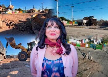 El Gobierno de Mexicali inició con la limpieza de un terreno ubicado en la Av. Islas Agrarias y calle Hacienda del Sol, en el fraccionamiento Hacienda del Sol