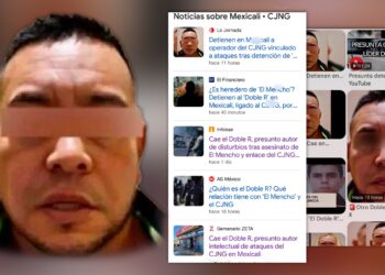 Fake News, NO fue capturado “El Doble R” del CJNG en Mexicali
