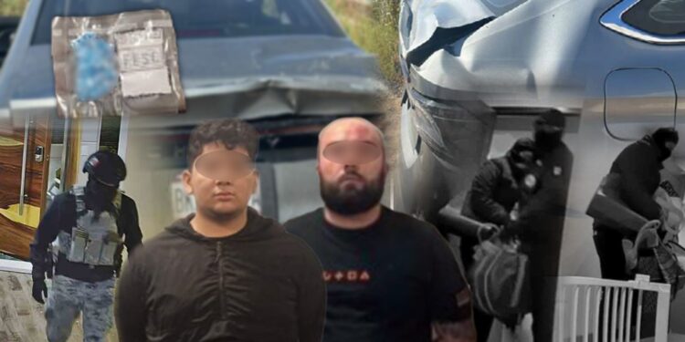 FESC detiene a dos del CAF que participaron en robo a casa de médicos en la Chapultepec, en el que también participaron elementos de la guardia nacional.