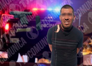 Policía Municipal de Tijuana detiene a hombre armado con pistola Glock en Rancho Las Flores