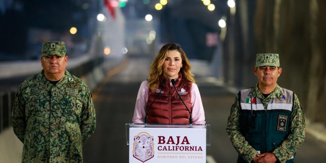 APERTURAN EN SU TOTALIDAD VIADUCTO ELEVADO DE TIJUANA; GOBERNADORA MARINA DEL PILAR PRESENTA MEGAOBRA JUNTO A LA PRESIDENTA CLAUDIA SHEINBAUM PARDO