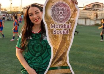 PROMUEVE JULIETA RAMÍREZ EL MUNDIAL SOCIAL RUMBO A 2026