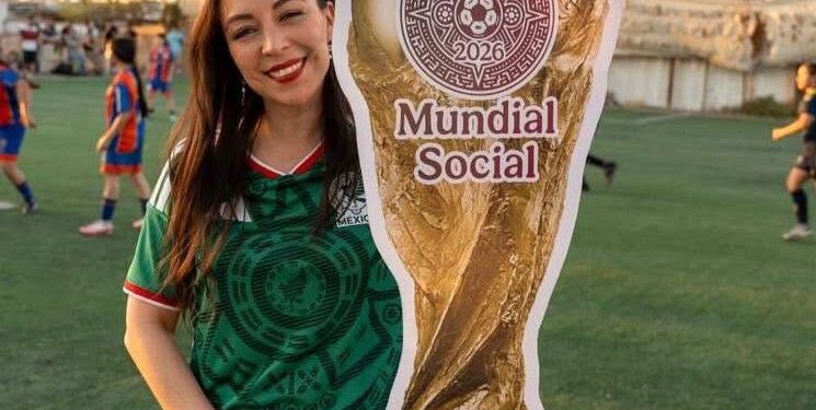 PROMUEVE JULIETA RAMÍREZ EL MUNDIAL SOCIAL RUMBO A 2026