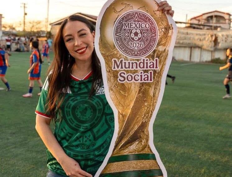 PROMUEVE JULIETA RAMÍREZ EL MUNDIAL SOCIAL RUMBO A 2026