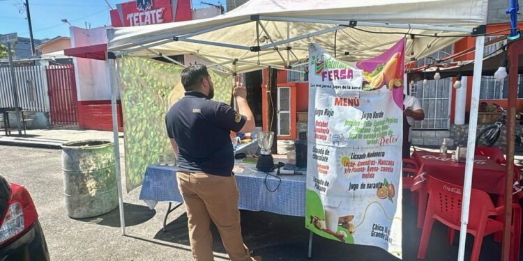 Realiza Gobierno Municipal operativos de verificación de comercio ambulante en la Zona Centro