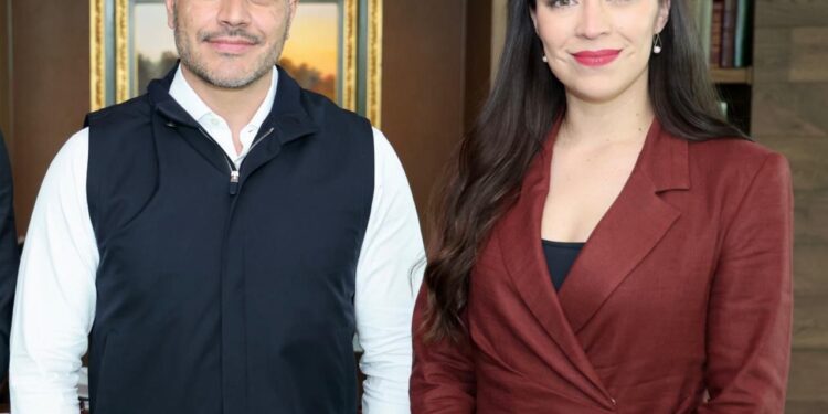 Julieta Ramírez y Omar García Harfuch estrechan colaboración para fortalecer la estrategia de seguridad en Baja California