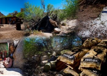 Desmantelan narcolaboratorio en zona montañosa de Mexicali con alta capacidad de producción