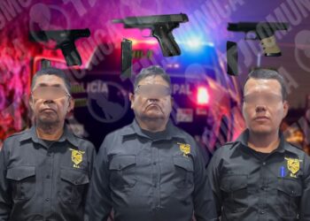 Detienen a otros “escoltas” de agencia SIA con armas cortas
