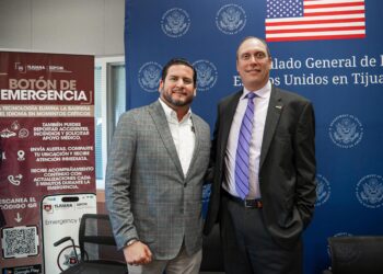 Encabeza Ismael Burgueño Ruiz relanzamiento del ´Botón de Emergencia