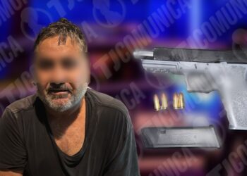 Se puso bélico con sus vecinos y terminó detenido por la Municipal de Tijuana