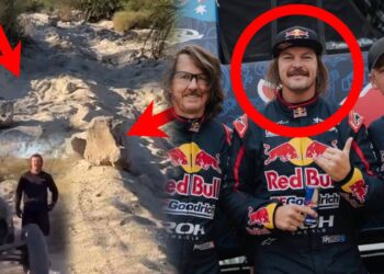 Score descalifica a Red Bull en la Baja 250 por ser exhibidos poniendo piedras y árboles en el camino para causar accidentes