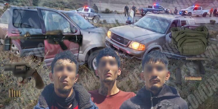 Policía Municipal detiene a tres sicarios que ejecutaron y calcinaron a un hombre en Natura