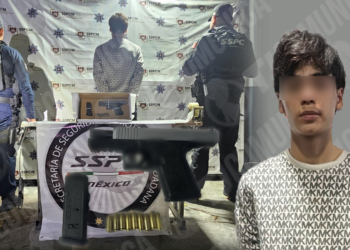 Municipal atora a menor con arm4 de fuego en el 2000