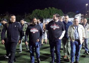 Gracias al trabajo en equipo con empresarios se consiguió rehabilitar la Unidad Deportiva del Rubí: Ramón Vázquez