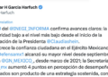 Baja percepción de inseguridad en México, destaca García Harfuch
