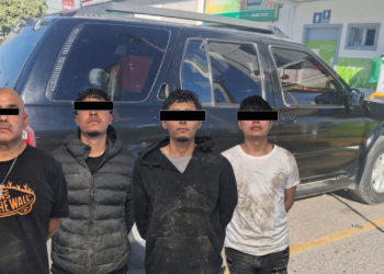 Municipal detiene a banda de asaltantes en la Tomás Aquino; robaron una bocina a comerciantes