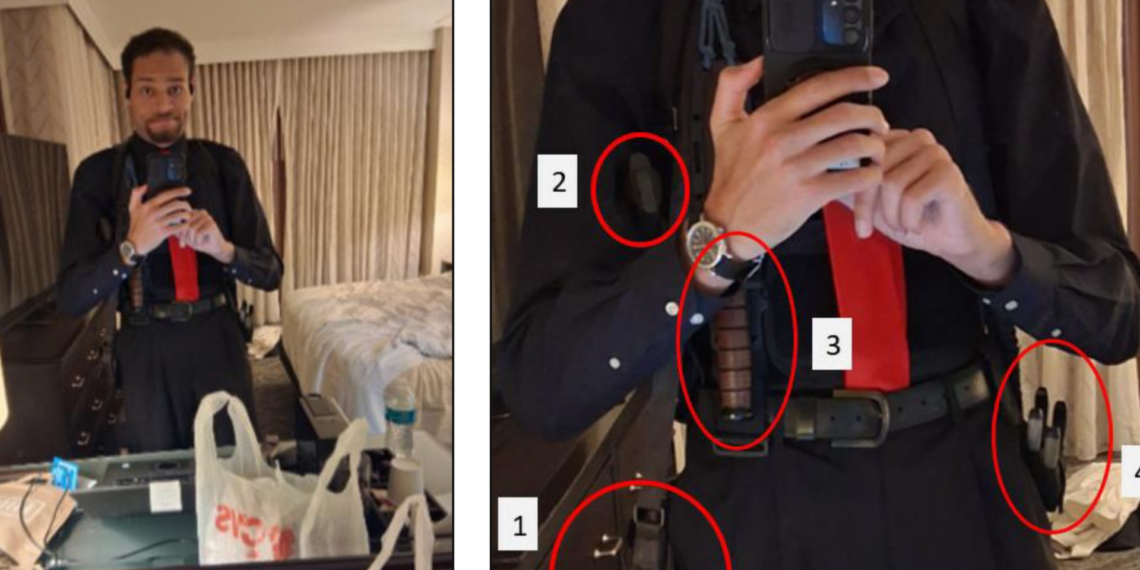 Acusado de intentar asesinar a Trump se tomó selfie antes del ataque