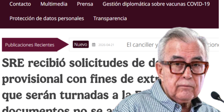 EU solicita extradición de Rocha Moya y otros funcionarios; SRE turna a la FGR las solicitudes debido a que no incluyen pruebas.