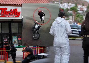 Disfrazado de repartidor de DiDi, sicario priva de la vida a hombre en Thrifty del Agua Caliente